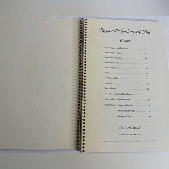 Vintage 1968 TIME LIFE FOODS OF THE WORLD: COOKING OF CHINA BOX SET Chinese Food - Picture 10 of 12